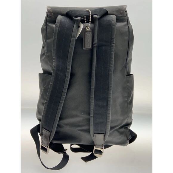 COACH Backpack Bag Black Camouflage F70822 Very Light Use Fast Shipping - Picture 5 of 11